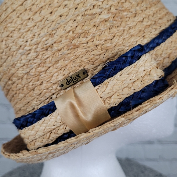 DELUX | 100% woven straw hat - Picture 2 of 9
